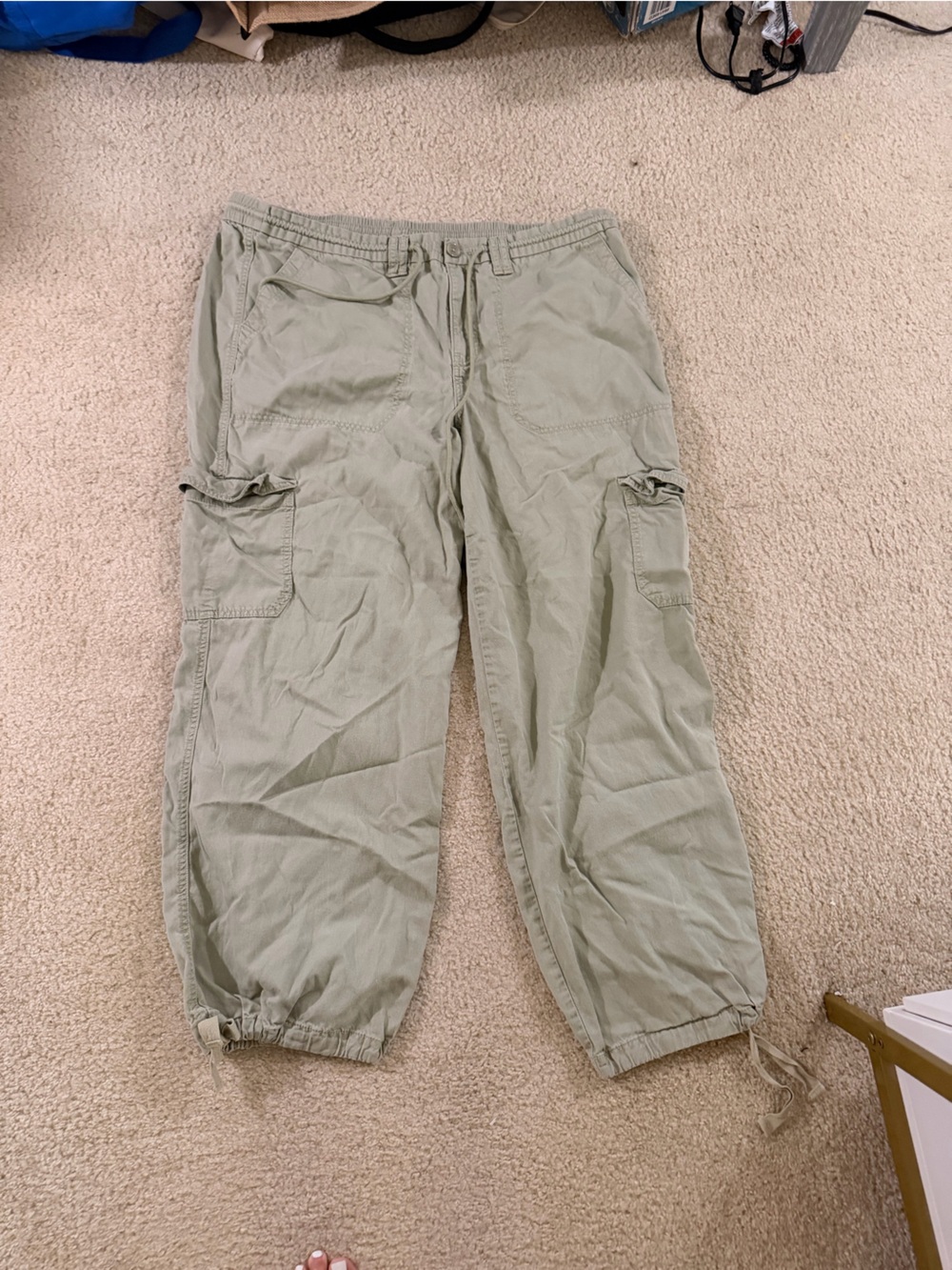 wild fable Light Olive Utility Capris
